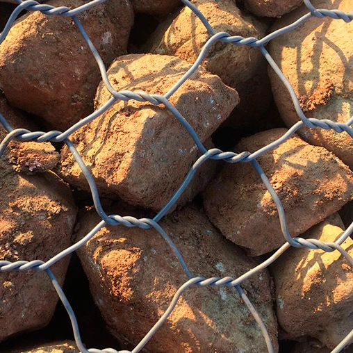 pvc coated gabion mesh