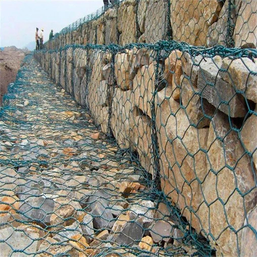 pvc coated gabion wire mesh