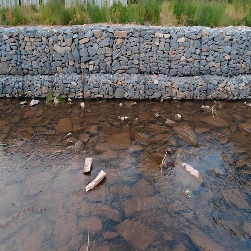 gabion box retaining wall