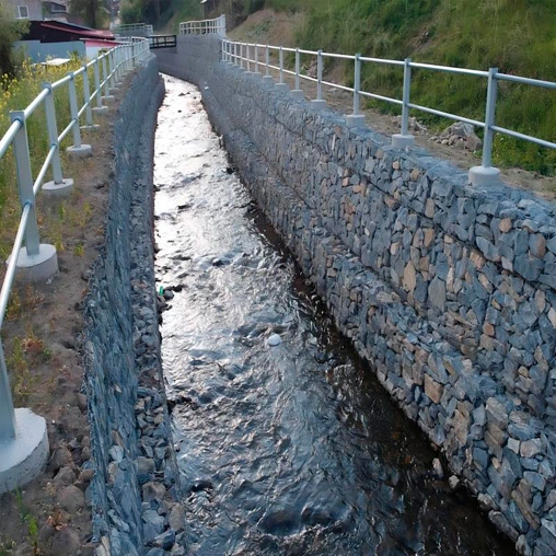 gabion box wall