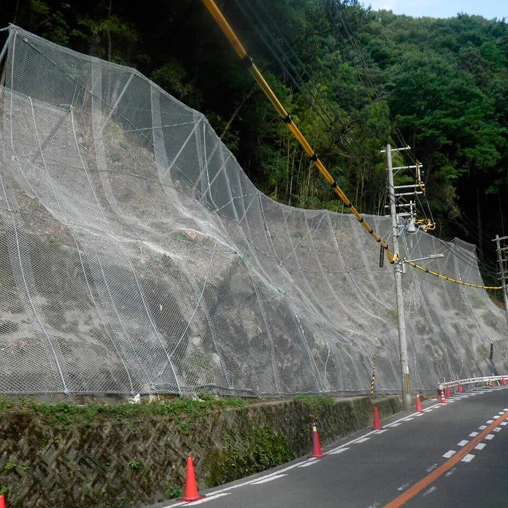 rock fall protection netting