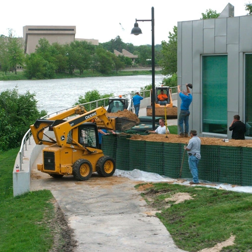 hesco wall barrier