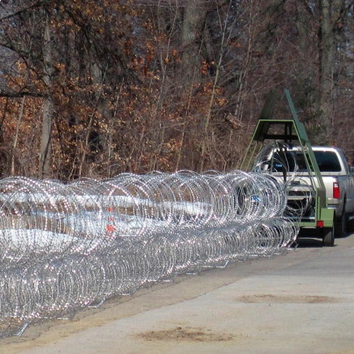 barb wire coil