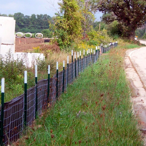 wire backed silt fence supplier