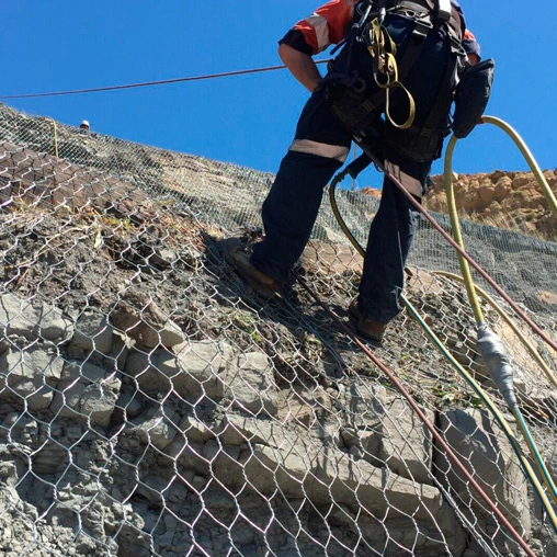 rock fall netting