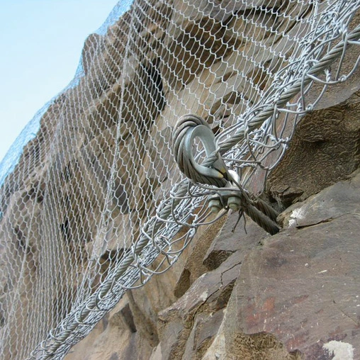 rock fall protection netting