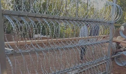 Security Fencing: Protecting Perimeters with Razor Wire and Hesco Barriers