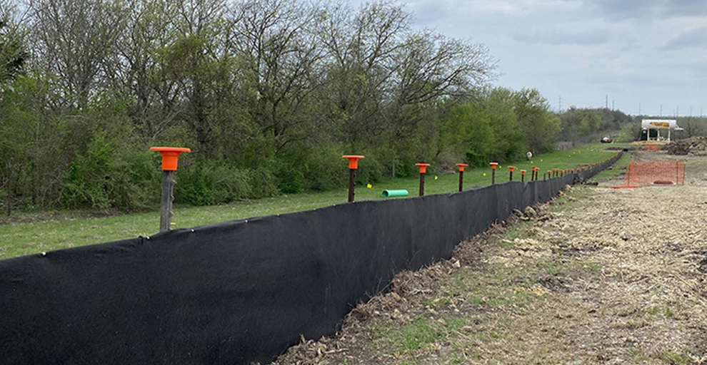 erosion control swppp silt fence