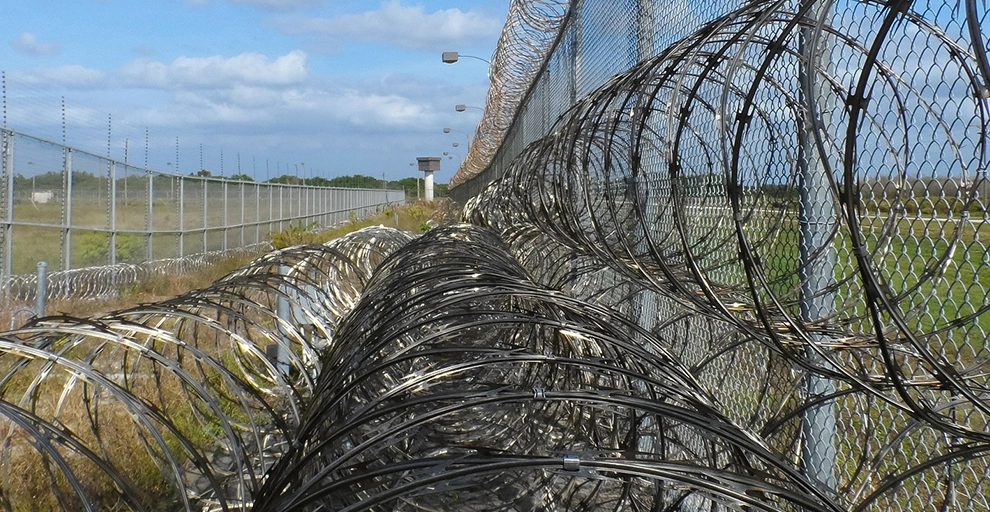 prison razor wire