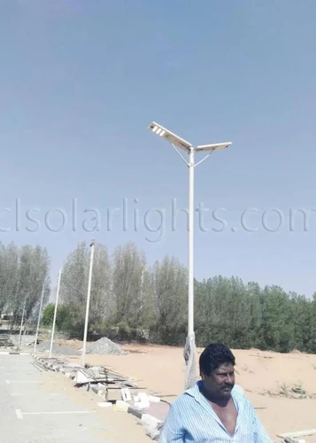 Installation Case of Solar Garden Light CL-SILD-011