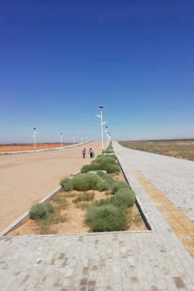 gansu solar street light 3