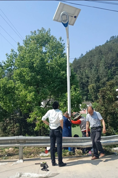 sichuan solar street light 2